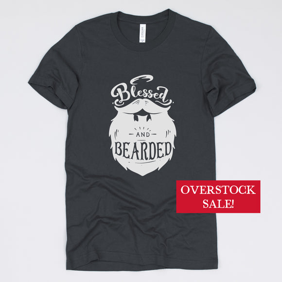 (FINAL SALE) Blessed And Bearded Tee