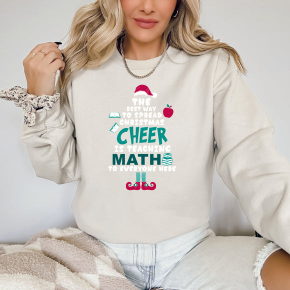 Christmas Cheer Is Teaching Math To Everyone Here Sweater