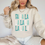 Falalalalala Bella Canvas Sweater