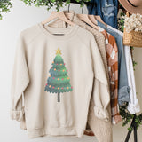 Watercolor Tree Sweater