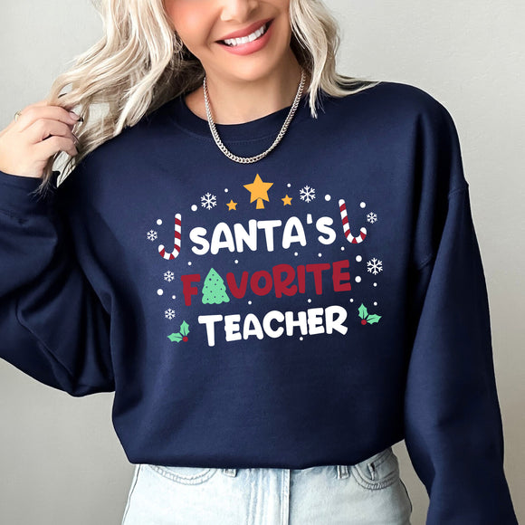 Santa's Favorite Teacher Sweater
