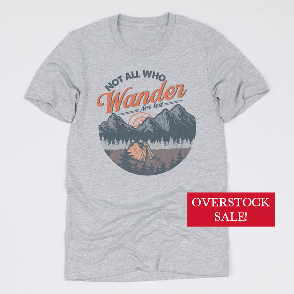 (FINAL SALE) Not All Who Wander Are Lost Tee
